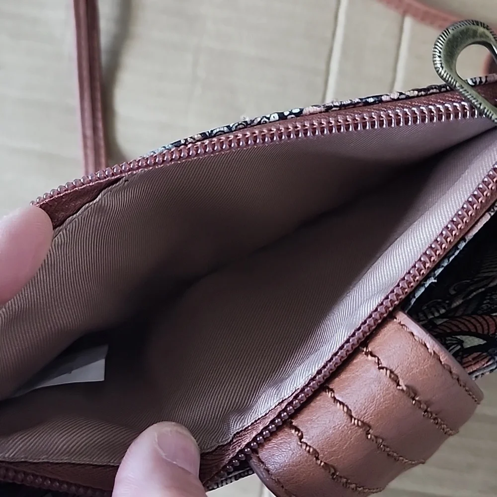 Sakroots brown floral crossbody purse - Picture 5 of 8